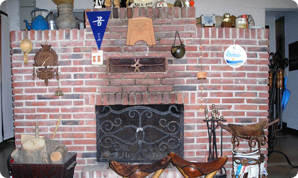 청와헌 벽난로 Cheongwaheon fireplace